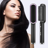 2-in-1 Hair Straightening & Curling Comb – Salon-Quality Styling at Home